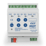KNX LED Controller 4-Channel 4/8A RGBW 4SU MDRC