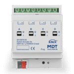 MDT AKR-IO108.01S KNX Secure Room Actuator – 8-Channel, 10 Inputs, 16 A, 4 SU MDRC