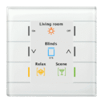 MDT KNX Glass Push Button II Smart Assortment – Black