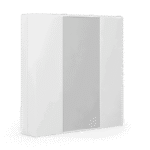 KNX Push Button 55 2-Gang White Matt