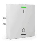 KNX Push Button Light 55 1-Gang RGBW Switch White Glossy