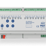 KNX Shutter Actuator 8-Channel DIN Rail 230V AC with Auto Travel Time Measurement