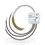 KNX Shutter Actuator 1-Channel Flush 6A with 4 Binary Inputs
