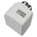 KNX RF+ Radiator Thermostat RF-HVA1DLB.01S with Display Long-Life Battery Secure