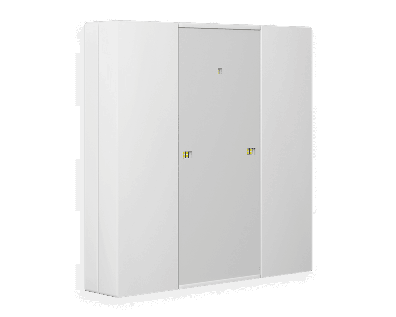 rf-ta55a2-01 MDT KNX RF+ Push Button Plus RF-TA55A2.01 2-Gang with Actuator White - Image 1