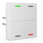KNX RF+ Push Button Light 55 4-Gang RGBW TS Secure White