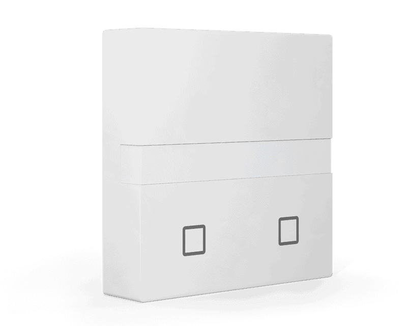 scn-bwm55t-02 KNX Wall Motion Detector with Temperature Sensor 55 White Matt - Image 1