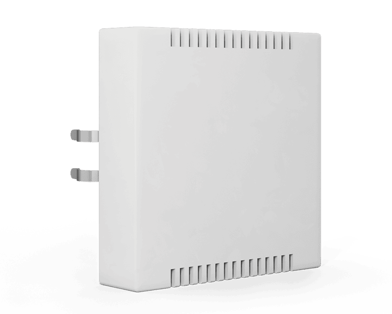 scn-co2mgs-02 KNX CO2 VOC Combi Sensor 55 White Glossy - Image 1