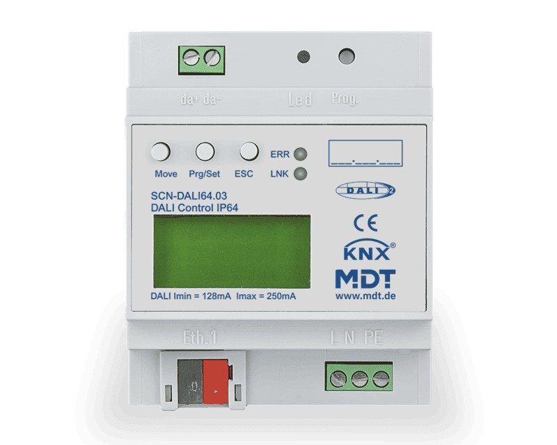 scn-dali64-03 KNX DALI Control 64 Gateway 4SU MDRC - Image 1