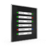 KNX Glass LED Status Indicator Black