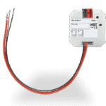 MDT KNX 2-Channel PT1000 Temperature Controller — Flush Mount