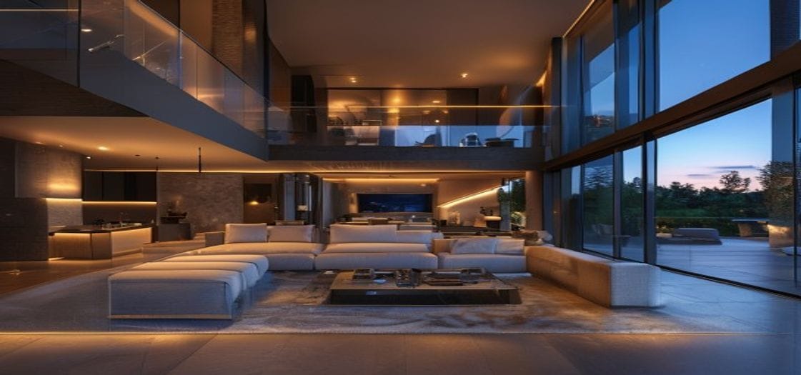 KNX for villas and luxury homes