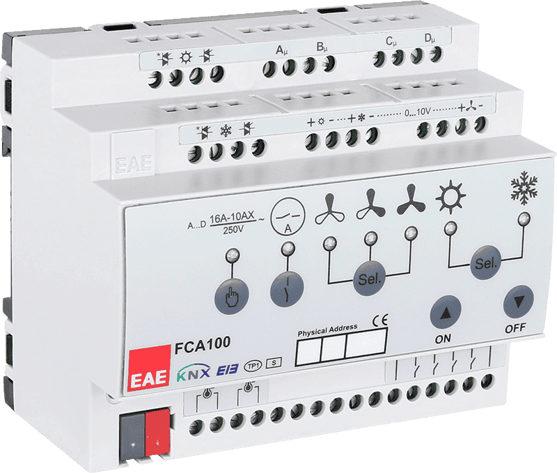 smp-fca100 KNX Fan Coil Actuator - Image 1