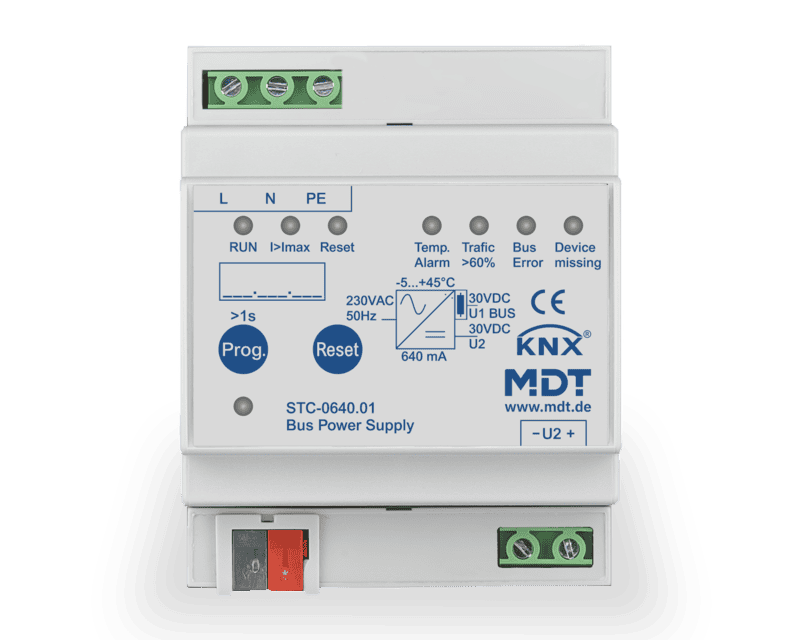 stc-0640-01 KNX Bus Power Supply 640mA with Diagnostics MDRC - Image 1