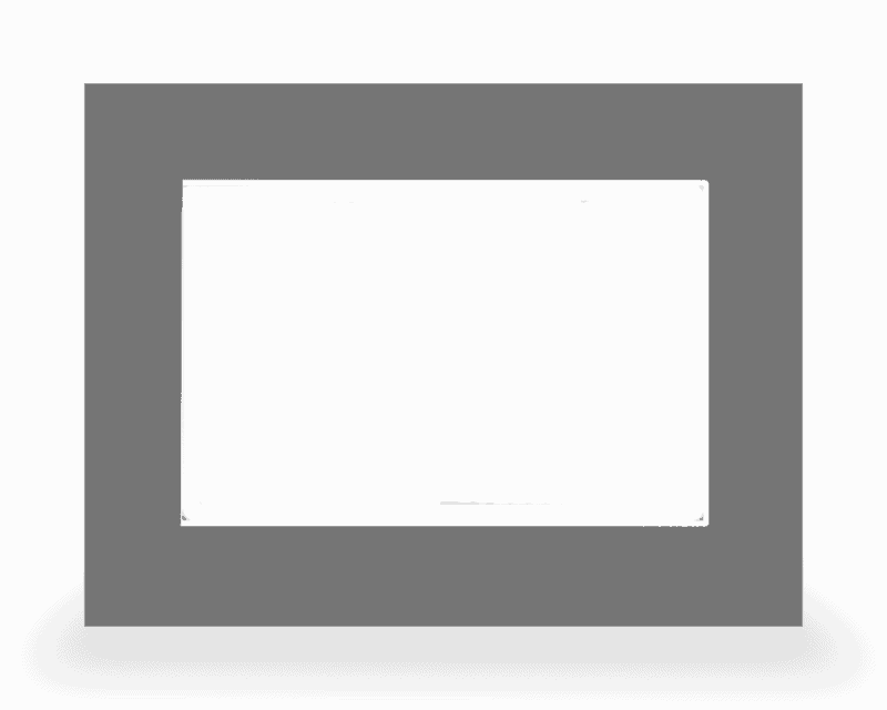 vcb-10si-04 MDT Brushed Stainless Steel Cover Frame for VisuControl 10-Inch Touch Panel - Image 1