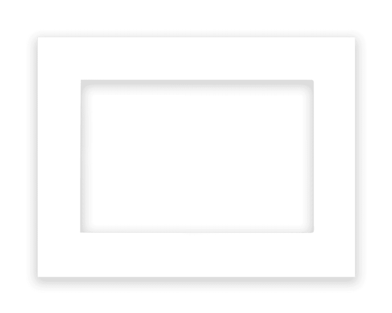 vcb-10ws-04 MDT White Glass Cover Frame for VisuControl 10-Inch Touch Panel - Image 1