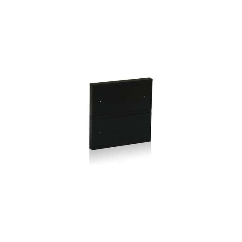 int-os2-0100f0 Oria KNX Switch, 2-Gang, Anthracite, Front Status LED - Image 1