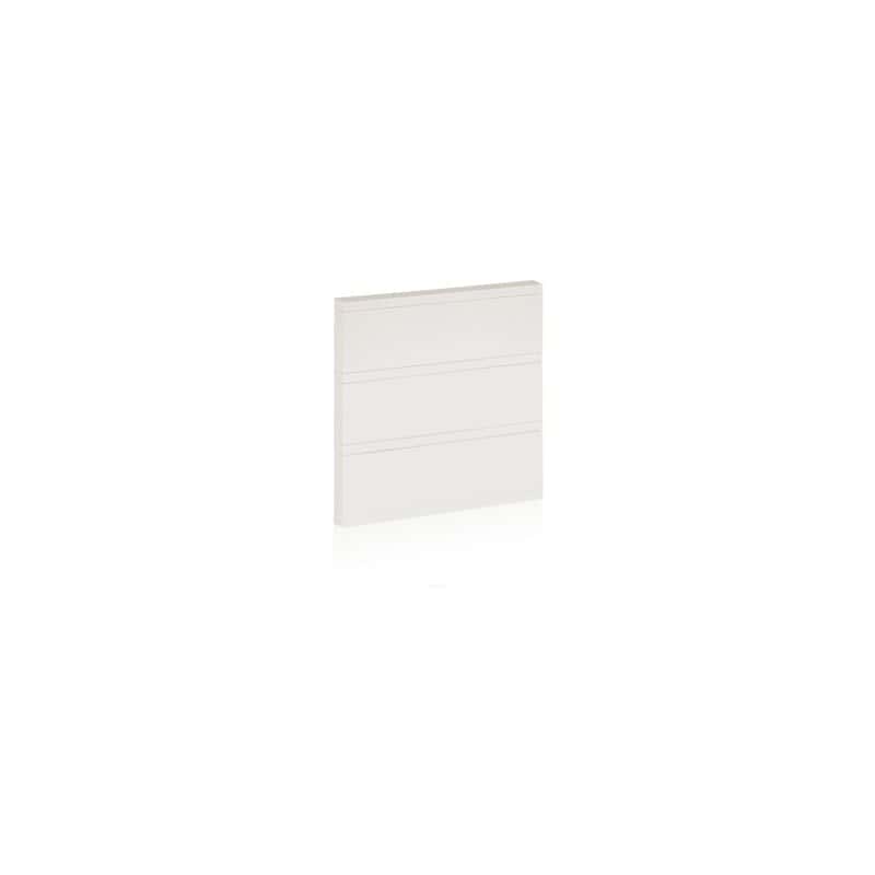int-os3-0200f0 Oria KNX Switch, 3-Gang, Pearl White, Front Status LED - Image 1
