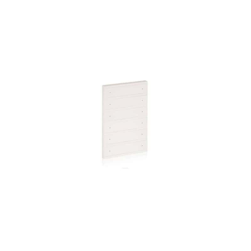 int-os6-0200f0 Oria KNX Switch, 6-Gang, Pearl White, Front Status LED - Image 1