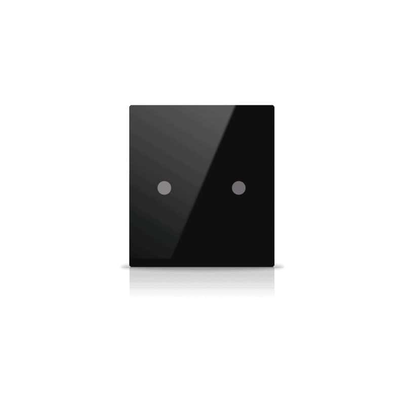 int-rss1-0100f1 Rosa Solid KNX Switch, 1-Gang, Anthracite - Image 1