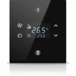 Rosa Solid KNX Thermostat, 1-Gang, Anthracite