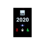 Mona KNX Hotel DND/MUR Panel, Vertical, Black