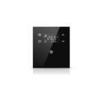 Mona KNX Thermostat, 1-Button, Black