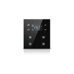 Mona KNX Thermostat, 4-Button, Black