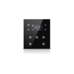 Mona KNX Thermostat, 5-Button, Black