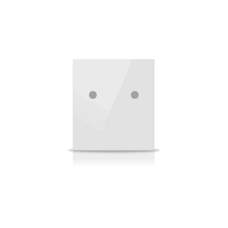 mn-w-s02 Mona KNX Switch, 2-Button, White - Image 1