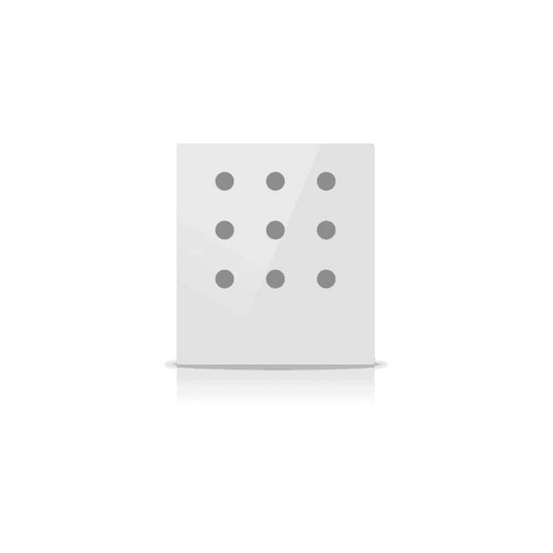 mn-w-s09 Mona KNX Switch, 9-Button, White - Image 1